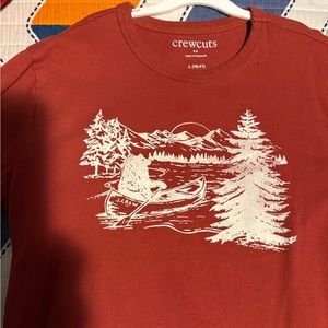 J.Crew factory boys long sleeve top. Size 10-11.